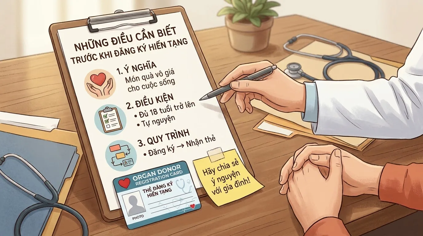 Danh sách 5 bước chuẩn bị tâm lý và thông tin trước lúc ghi danh